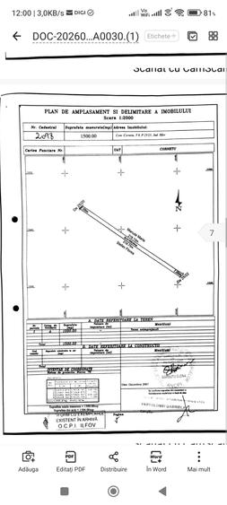 Vanzare teren 4500 mp in apropiere de Aerodromul Clinceni Loc Cornetu-Ilfov - 2