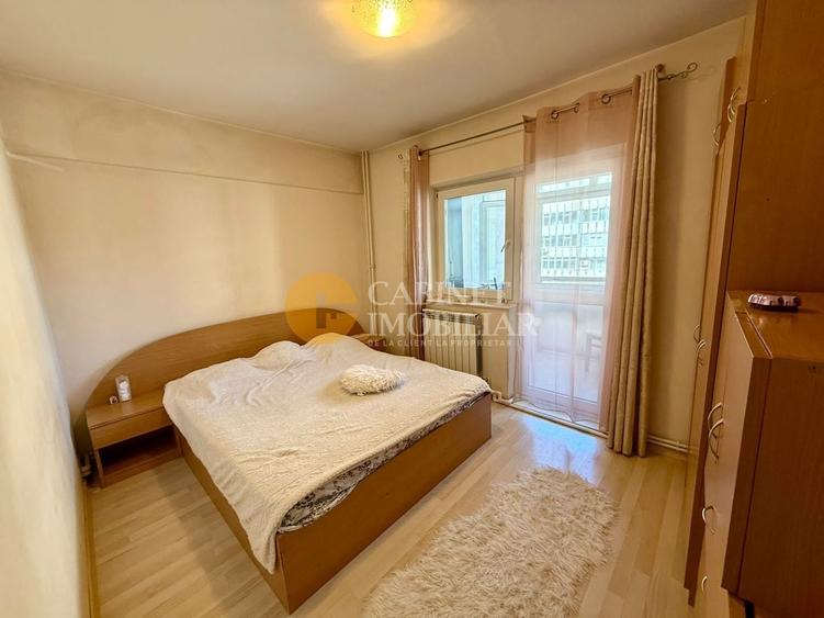 Apartament cu 3 camere decomandat, mobilat în Gară