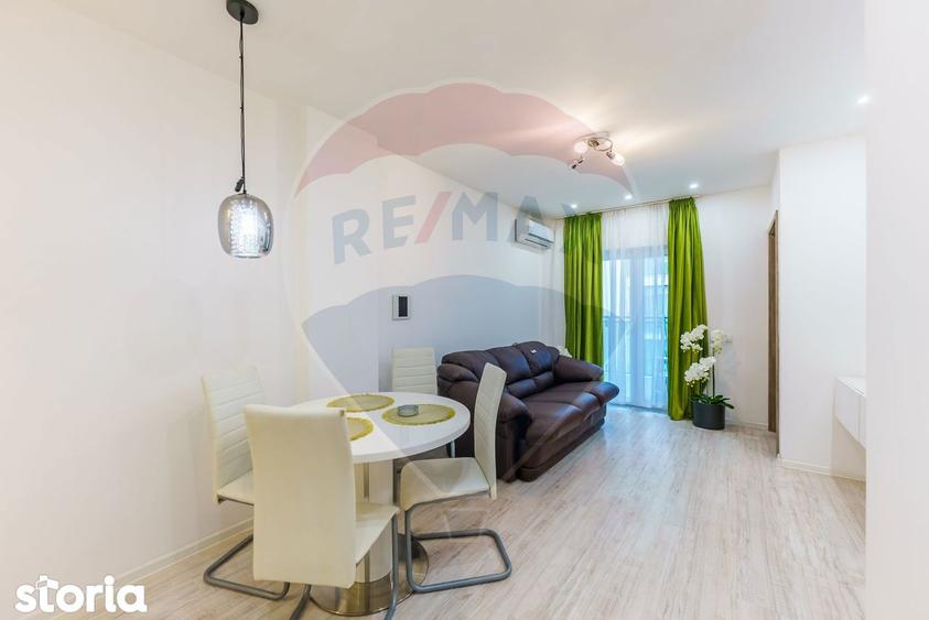 Apartament cu 2 camere semidecomandat, mobilat în Central
