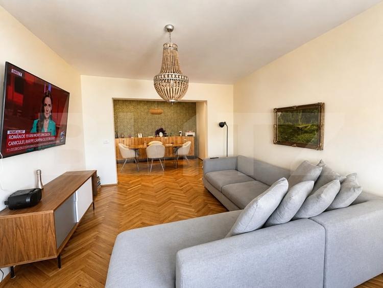 Apartament cu 3 camere decomandat, mobilat în Take Ionescu