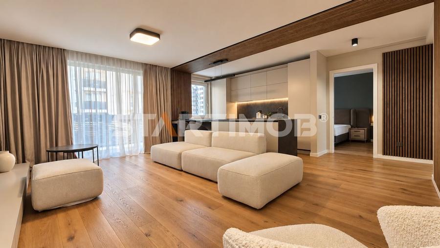 Apartament cu 2 camere decomandat, mobilat în Tractorul