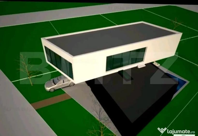 Casă cu 6 camere cu Teren 500 Mp în Lunei