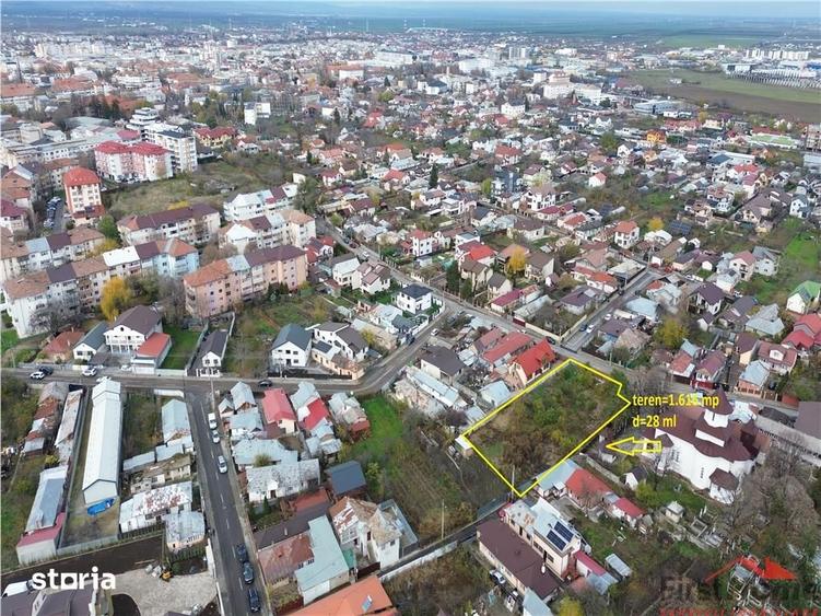 Teren de 1616 mp, în Central
