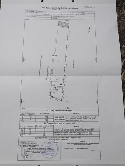 Casă individuală cu 5 camere cu Canalizare în Micești