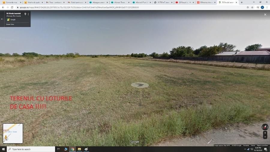 Teren de 5000 mp, în Afumați