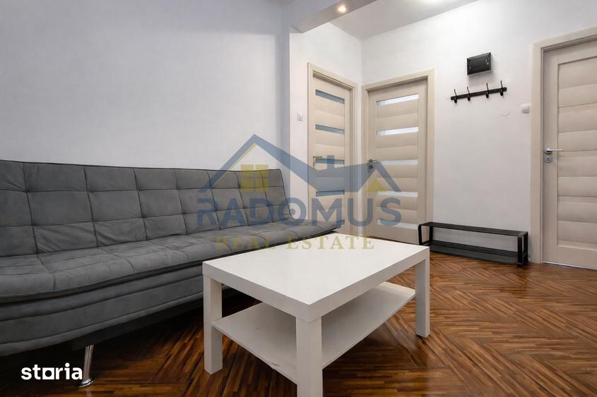 Apartament cu 2 camere, mobilat în Cantacuzino