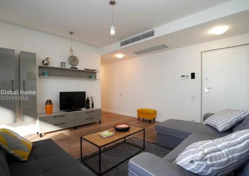 Apartament cu 2 camere semidecomandat, mobilat în Herăstrău