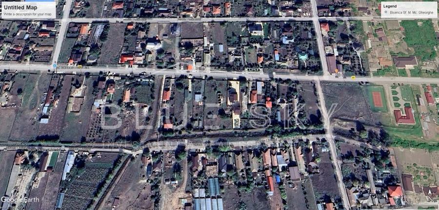 Teren Construcții intravilan de 1173 mp, în Poiana