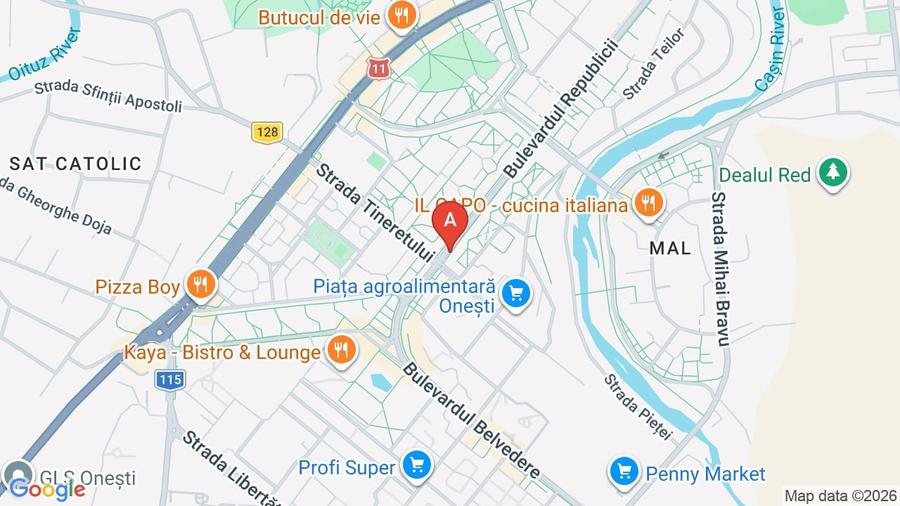 Apartament cu 3 camere decomandat, mobilat în Central
