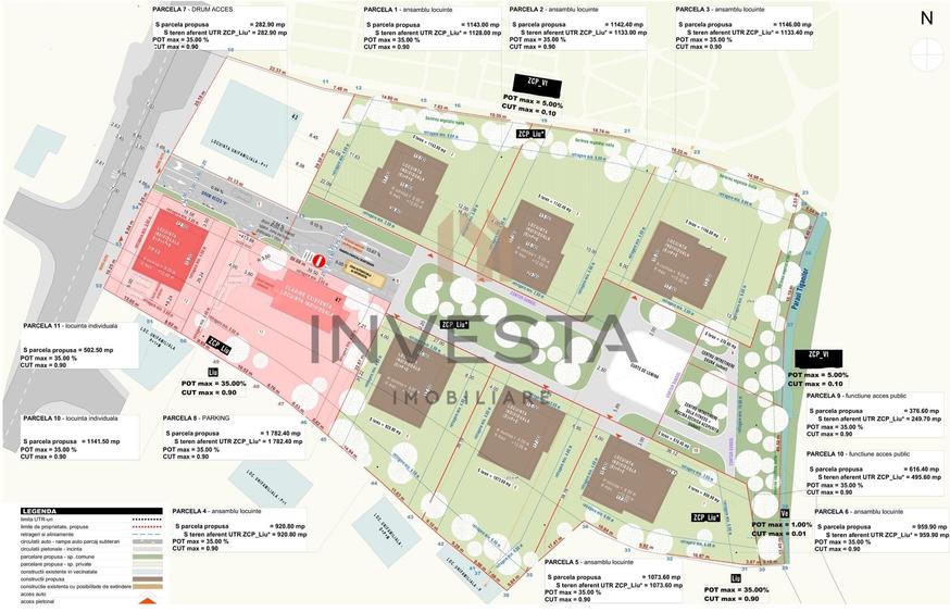 Teren Construcții intravilan de 9444 mp, în Zorilor
