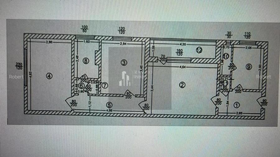Apartament cu 3 camere semidecomandat în Alexandru Obregia