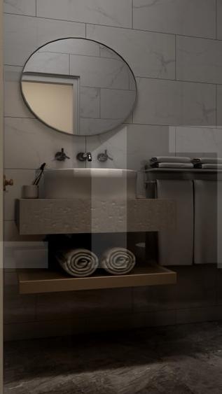 Penthouse cu 3 camere semidecomandat în Torontalului