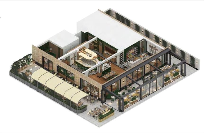 Spațiu comercial, de 400 mp, în Pipera