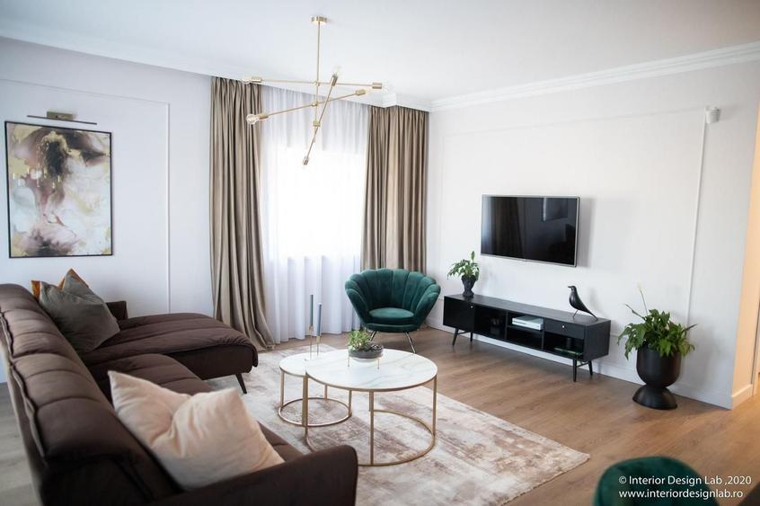 Apartament cu 3 camere semidecomandat, mobilat în Andrei Mureșanu