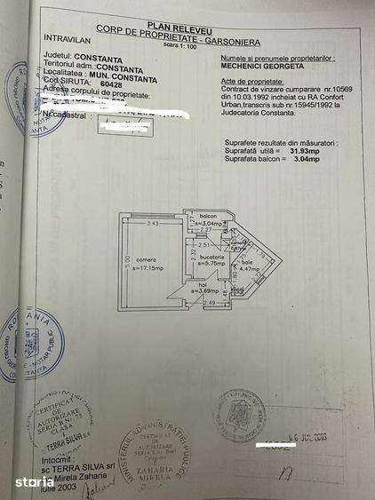 Garsonieră, mobilată în Tomis III