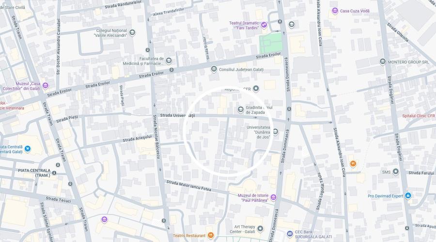 Teren Construcții intravilan de 795 mp, în Central