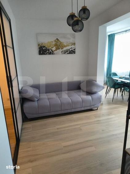 Apartament semidecomandat cu 2 camere, parcare subterana, zona BMW - 5