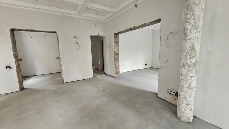 Apartament vila, intrare separata, la finisaje, curte proprie, D+P