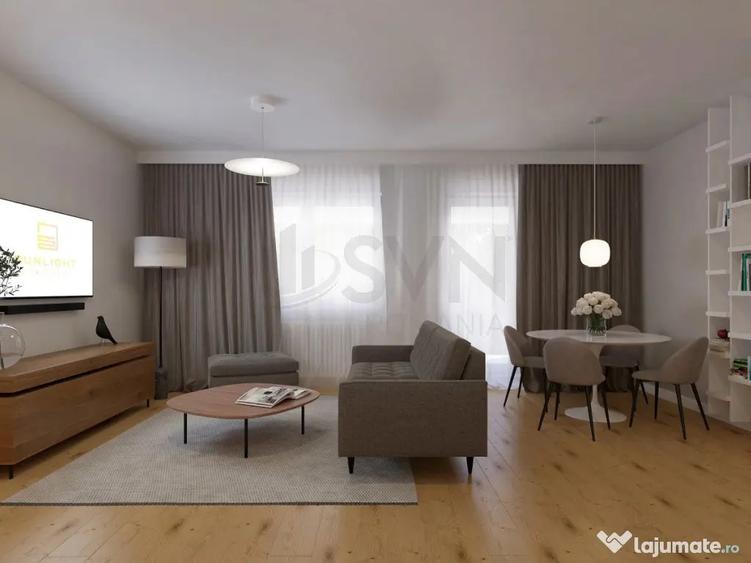 Apartament cu 3 camere decomandat în Tunari