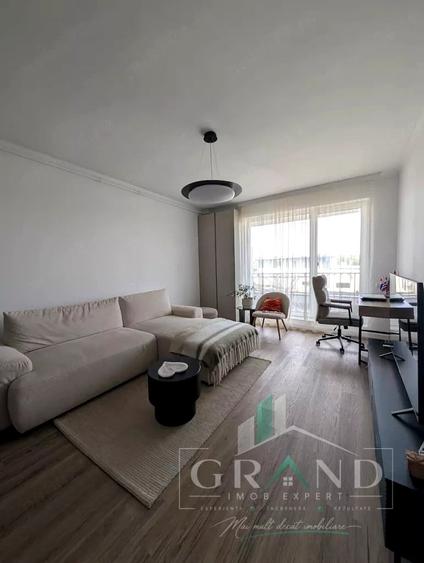 Apartament cu 2 camere semidecomandat, mobilat în Între Lacuri