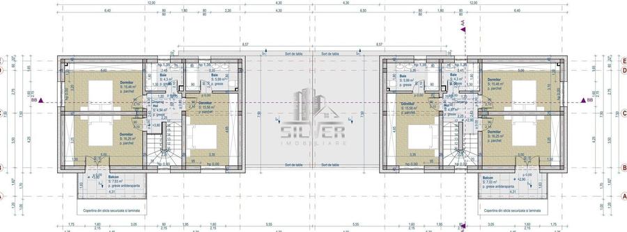 Duplex cu 5 camere cu Canalizare în Chinteni