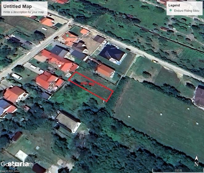 Teren de 450 mp, în Sadu
