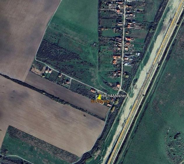 Teren Construcții intravilan de 795 mp, în Rudicica