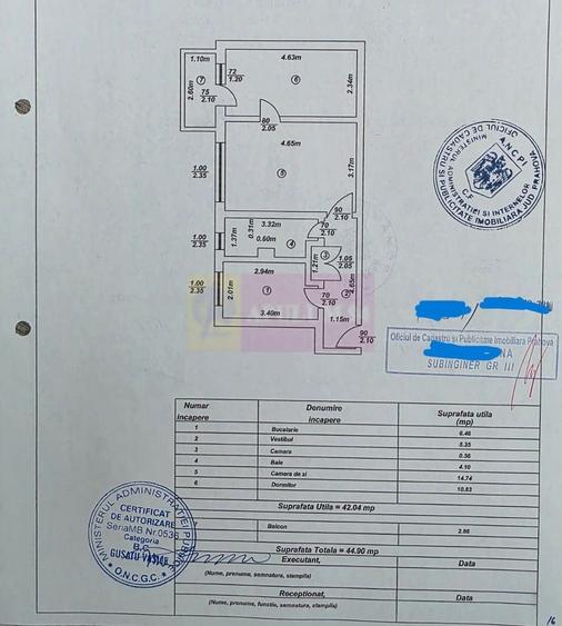 Apartament cu 2 camere, et 1 in Campina - 16