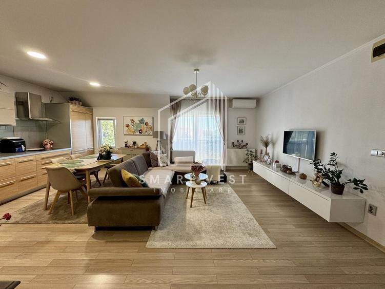 Apartament cu 3 camere decomandat, mobilat în Semicentral