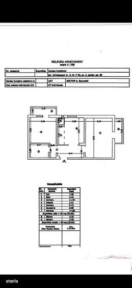 Apartament cu 2 camere în Militari
