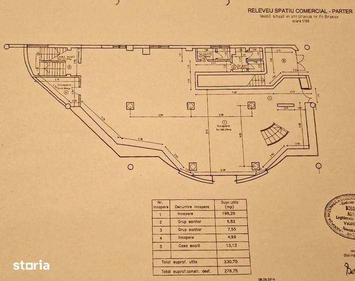 Spațiu comercial, de 375 mp, în Astra