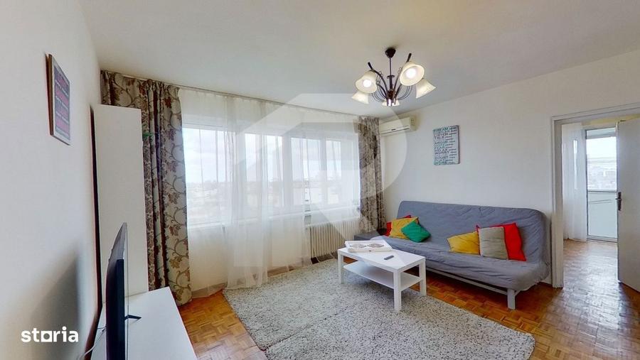Apartament cu 3 camere, mobilat în 1 Mai