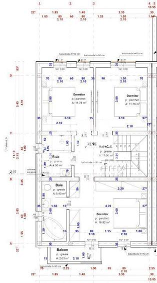 Casă cu 4 camere cu Teren 300 Mp în Central
