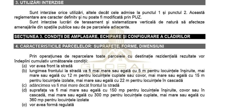 Teren Construcții intravilan de 702 mp, în Iris