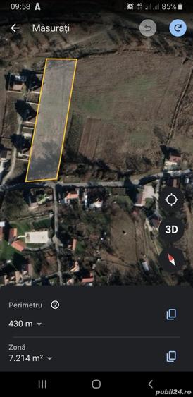 Teren de 7294 mp, în Central