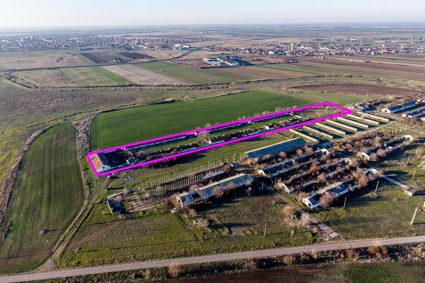 Teren Construcții extravilan de 11467 mp, în Exterior Vest