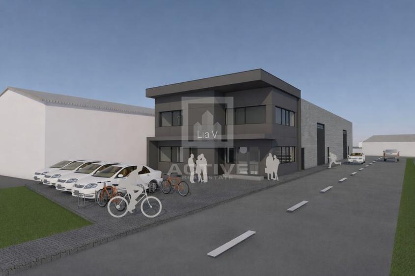 Hala cu Showroom -zona Ambient