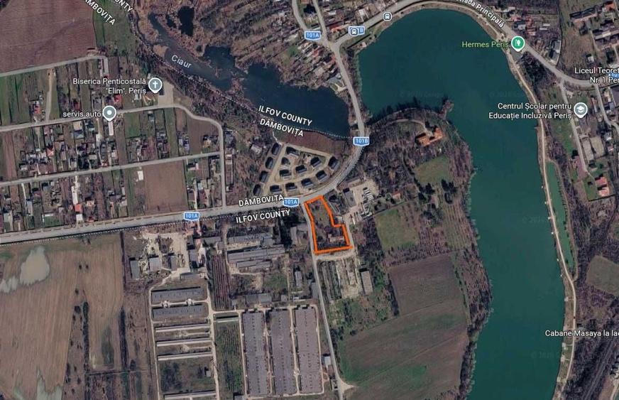 Teren 4.020 mp si constructie, intravilan, sat Peris, jud Ilfov - 1