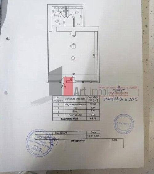 Spațiu comercial, de 66 mp, în Giulești