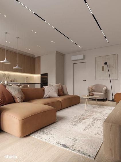 Apartament cu 2 camere decomandat în Chiajna