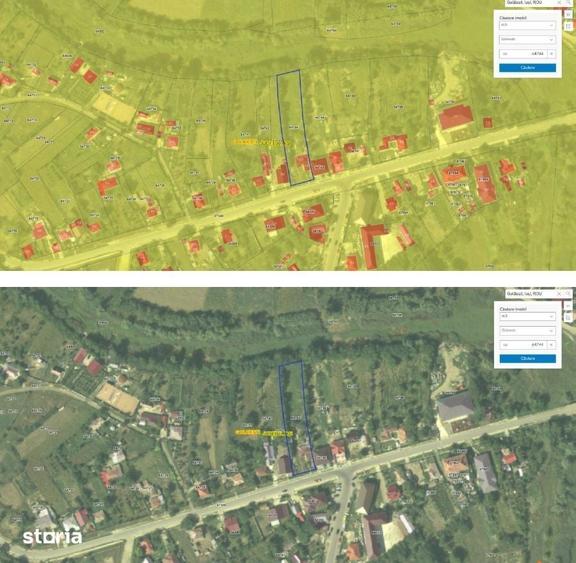 Casă cu 2 camere cu Teren 37 Mp în Golăiești