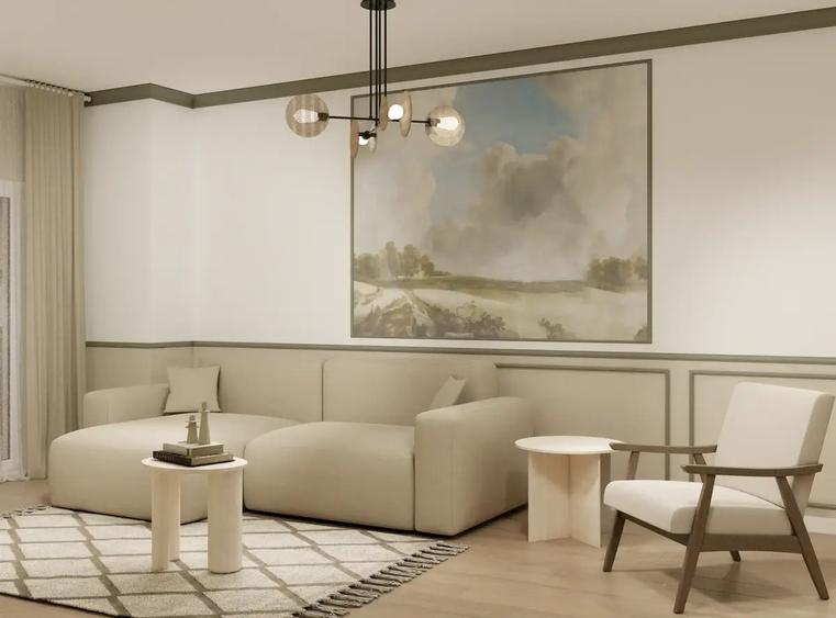 Apartament cu 2 camere semidecomandat în Central