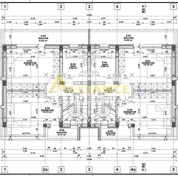 Casă cu 4 camere cu Teren 180 Mp în Central