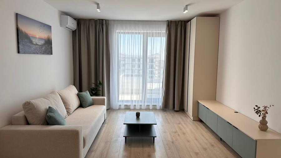 Apartament cu 2 camere semidecomandat în Nord