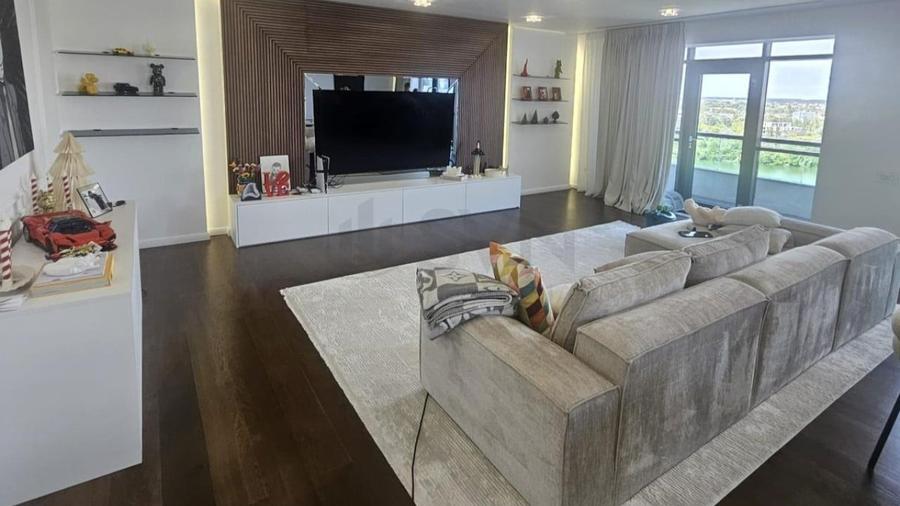 Apartament cu 5 camere decomandat, mobilat în Lacul Tei