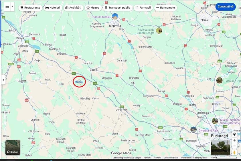 Teren agricol extravilan de 15977 mp, în Morteni