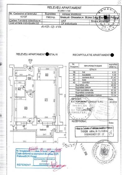 Apartament cu 2 camere semidecomandat, mobilat în Platoul Izvor