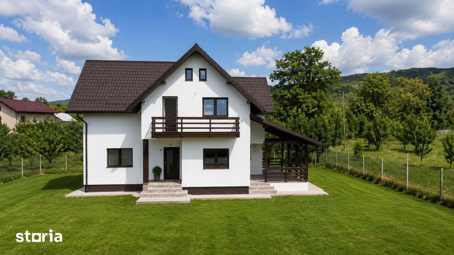 Casă cu 4 camere cu Teren 575 Mp în Brebu