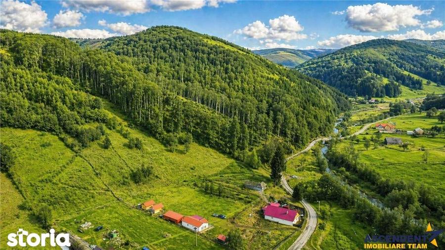 Casă cu 2 camere cu Teren 5425 Mp în Vama Buzăului
