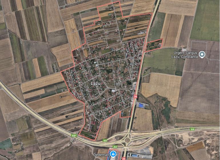 Teren Construcții intravilan de 4400 mp, în Lazu
